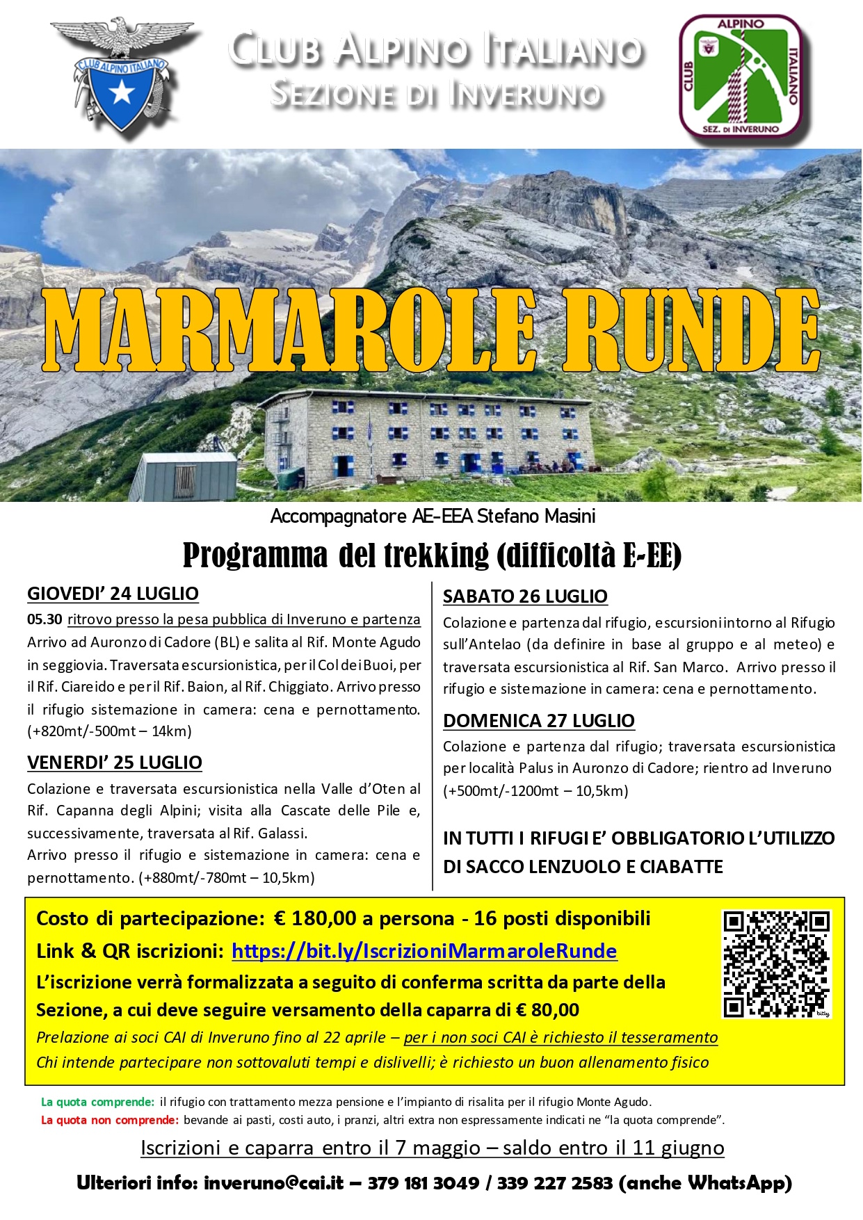 Trekking Marmarole Runde